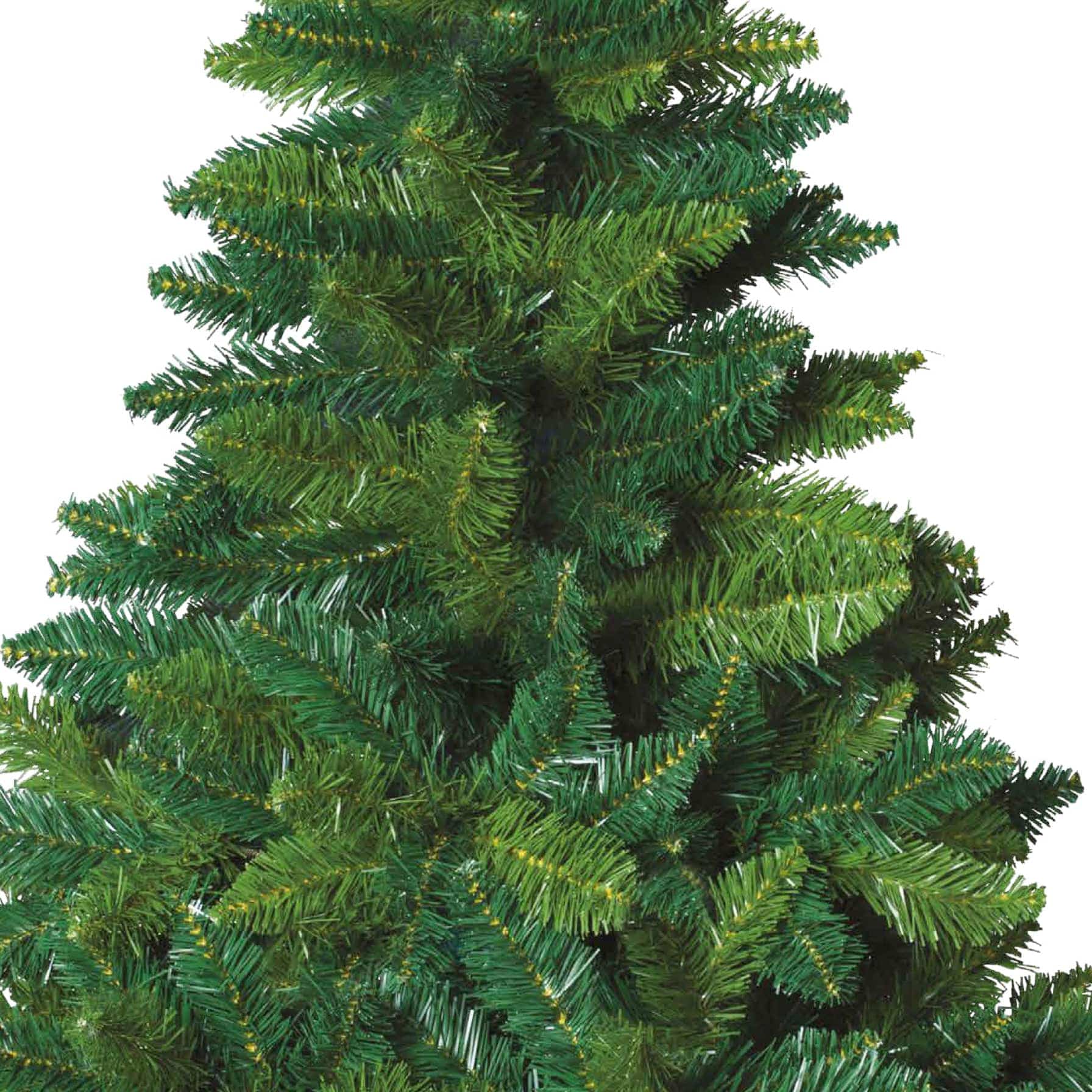 Feeric Blooming PVC Artificial Christmas Tree (119 x 180 cm)