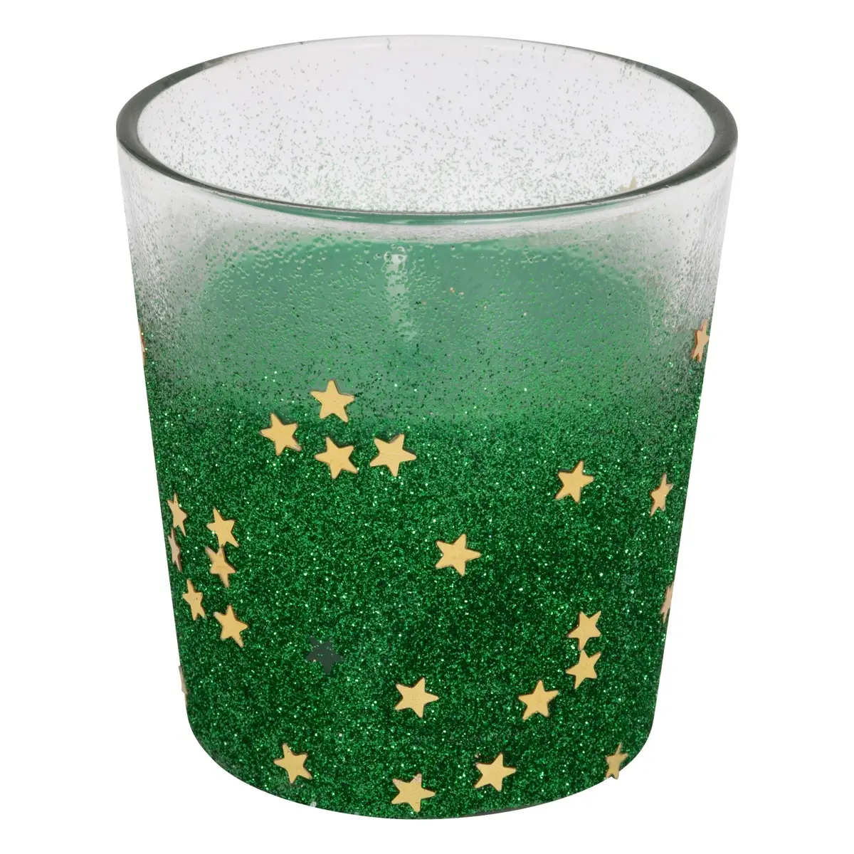Feeric Candle+Candle Holder (8 cm, Green)