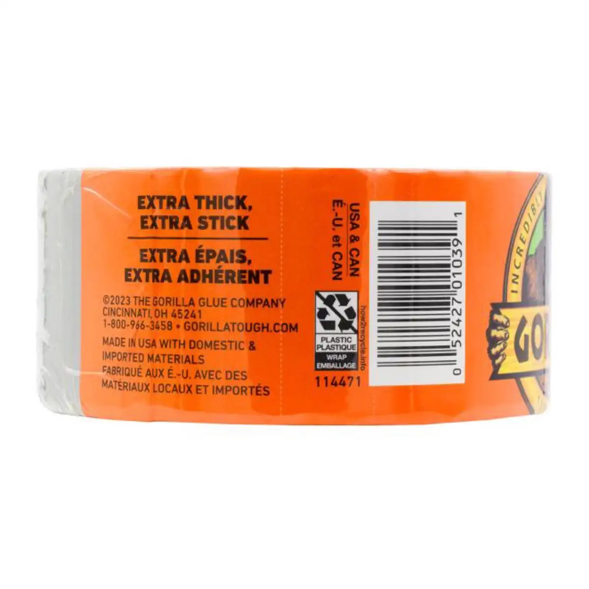 Gorilla Silver Duct Tape (48 mm. x 9.1 m)