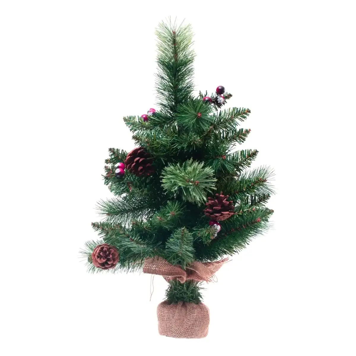 Feeric Wyoming Artificial Small Tree (50 cm, Green)