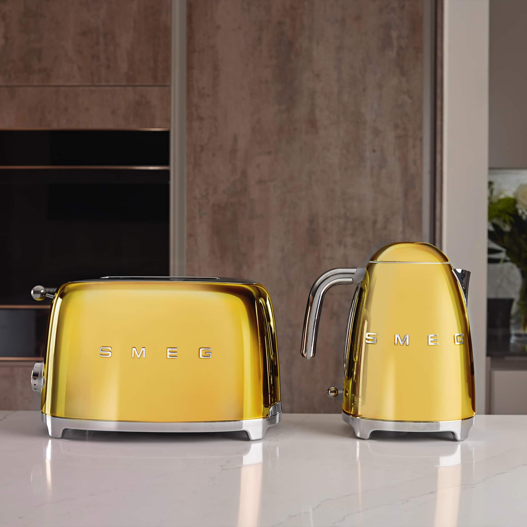 SMEG 50s Retro Style 2-Slice Toaster, TSF01GOUK (950 W)