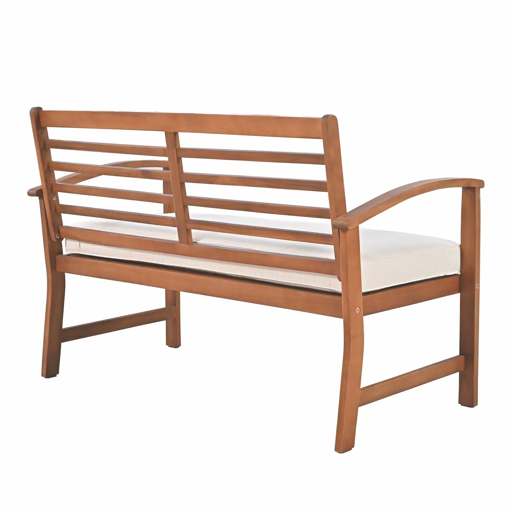 Living Accents Talbot 4 Seater Acacia Wood Outdoor Sofa Set (120 x 60 x 80 cm)