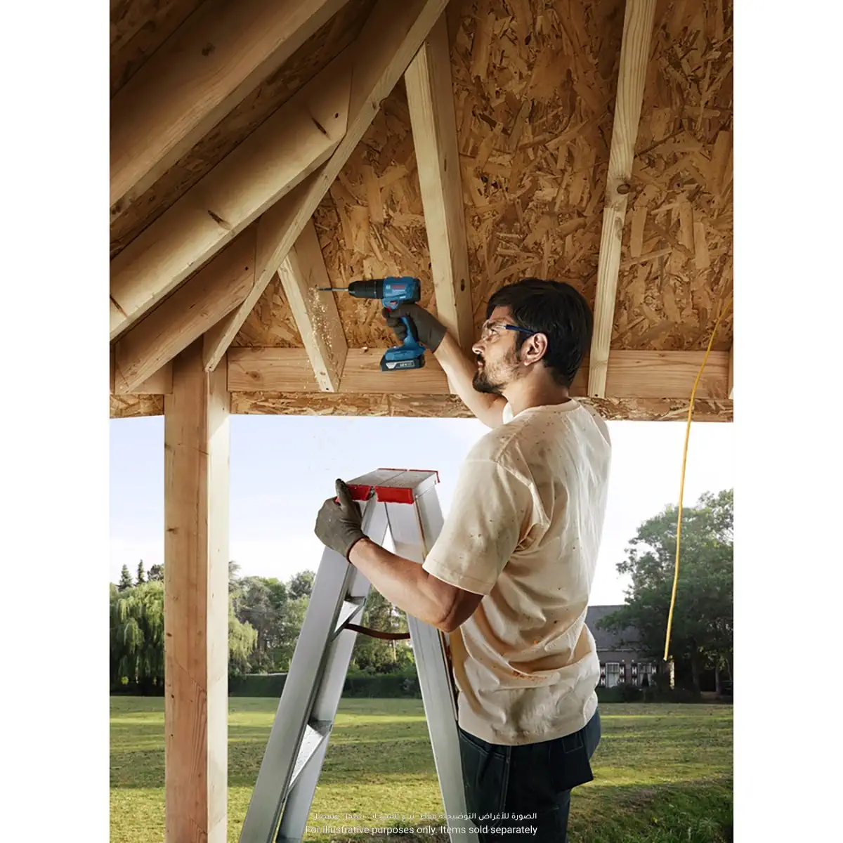 Bosch Cordless Impact Drill Driver, GSB 185- Li (18 V) 
