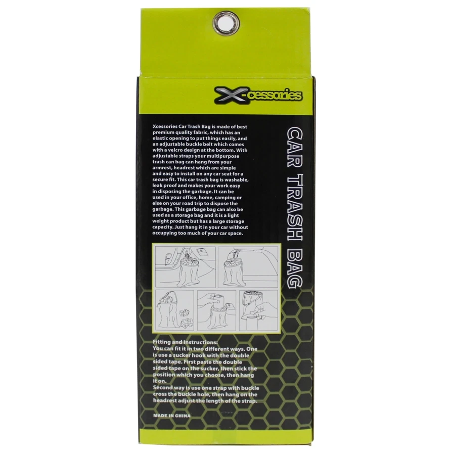 Xcessories Car Trash Bag