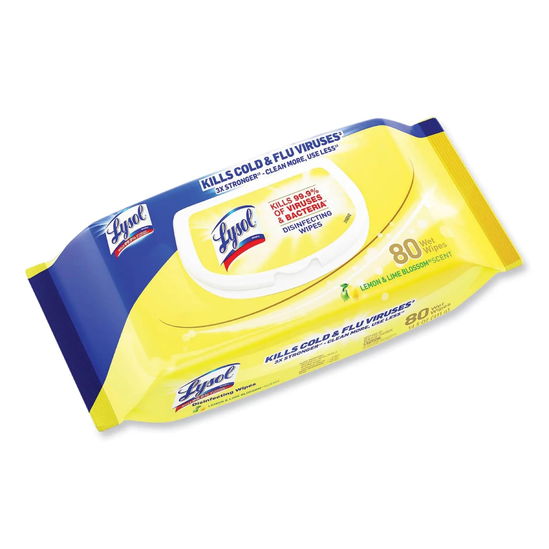Lysol Disinfecting Wipes (80 Pc., Lemon & Lime Blossom)
