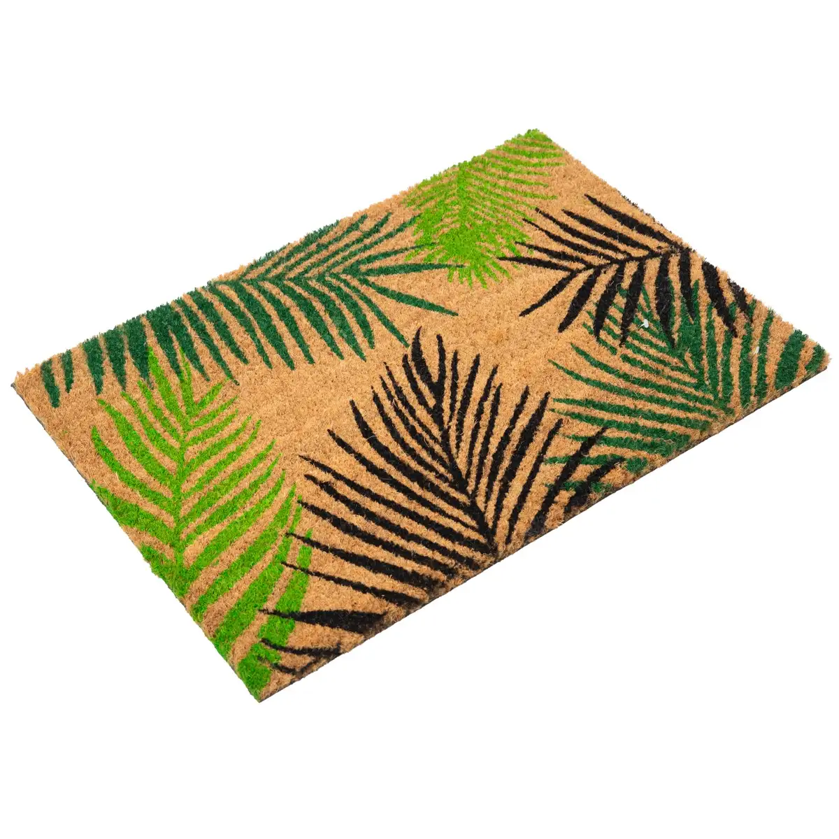 Floor Gardens Coir Mat W/Tropical Print (60 x 40 cm)
