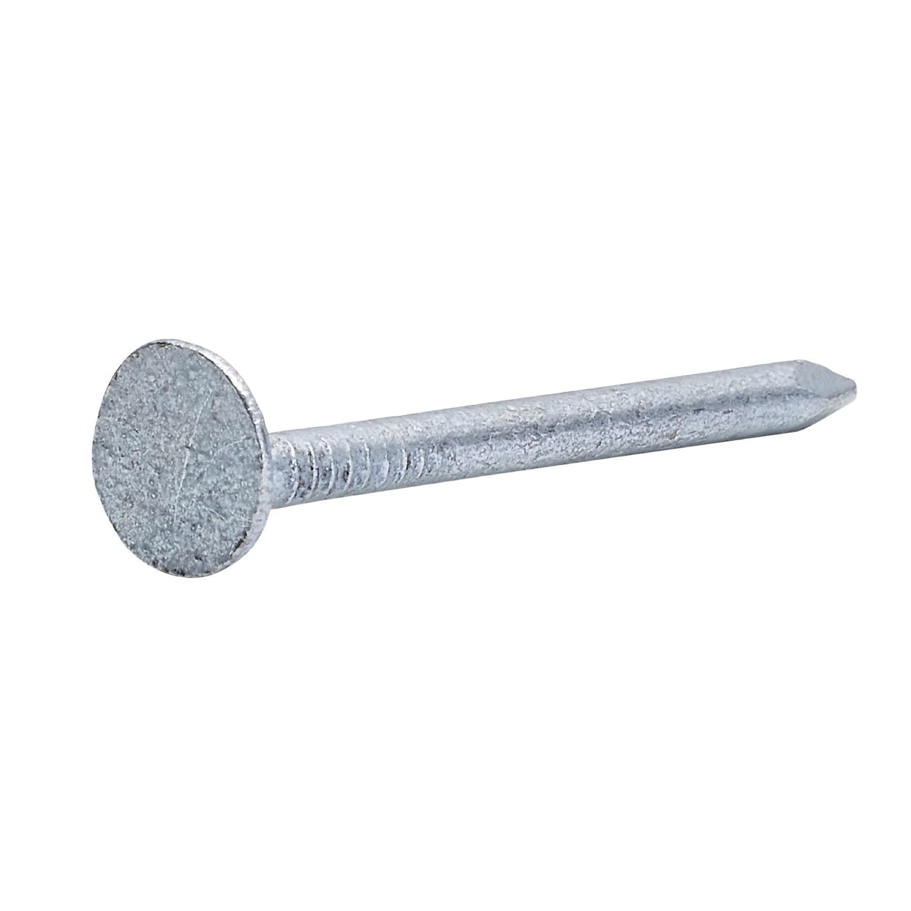 Diall Galvanised Carbon Steel Clout Nail Pack (3 x 40 mm)