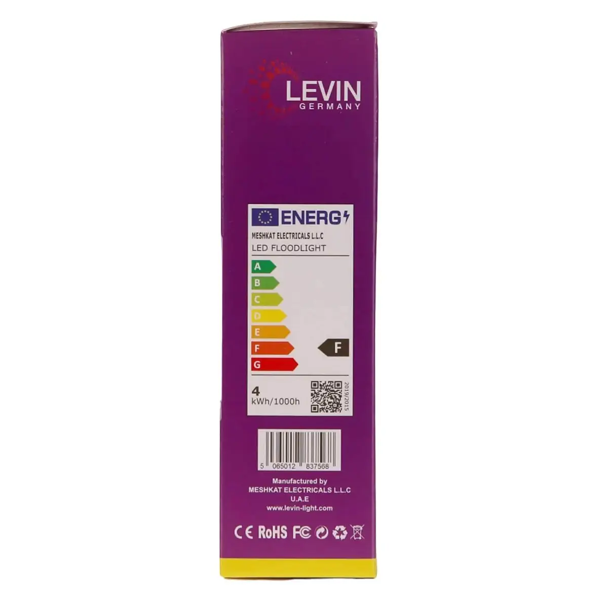 Levin LED C37 E14 Filament Candle Bulb with Tail (4 W, Warm, 6 Pc.)