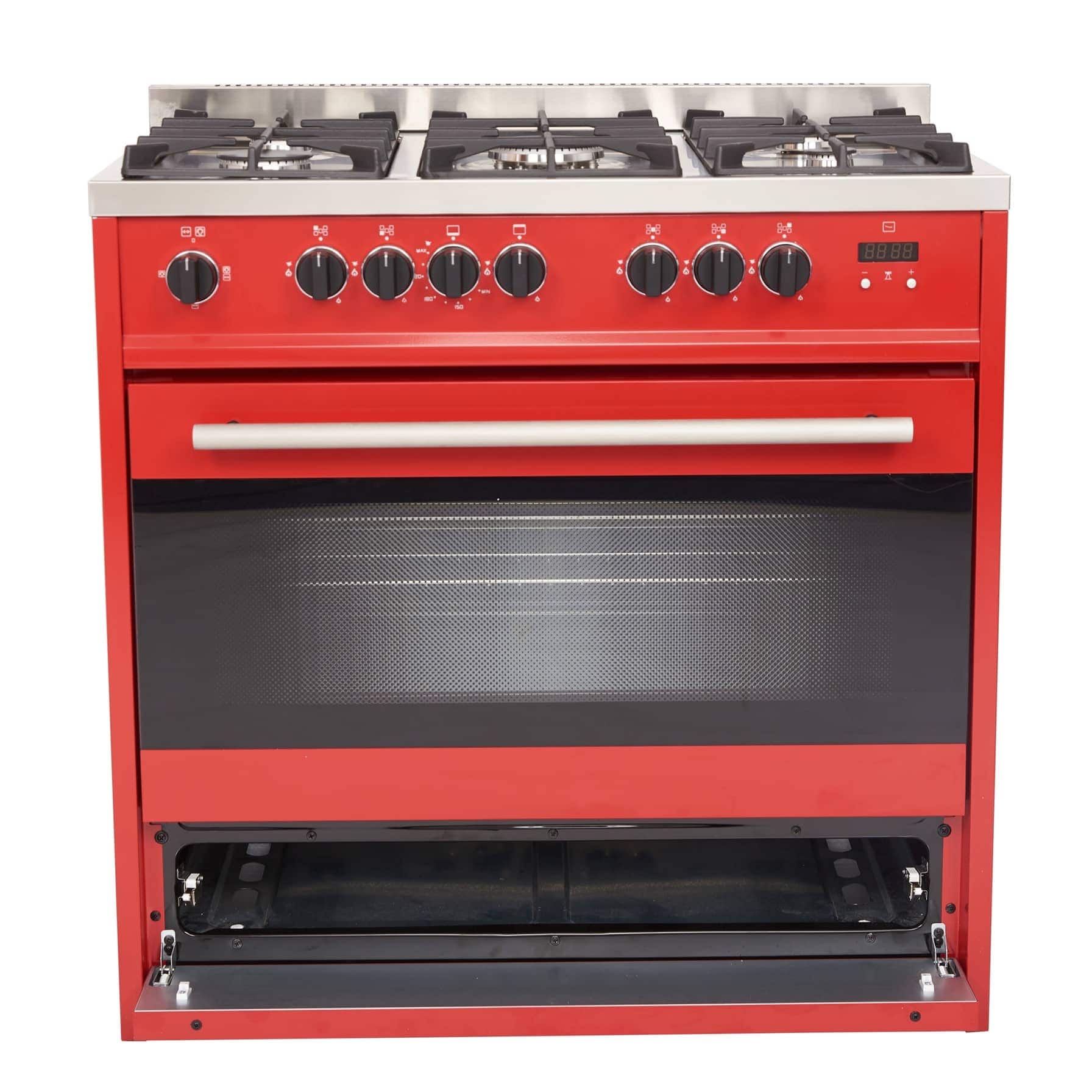 Hoover Freestanding 5-Burner Full Gas Cooker, HGC-M95G-01R (85 x 90 x 60 cm)