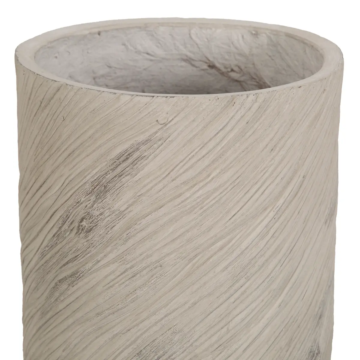 Lavender Fiber Clay Pot (28.7 cm, Slate)