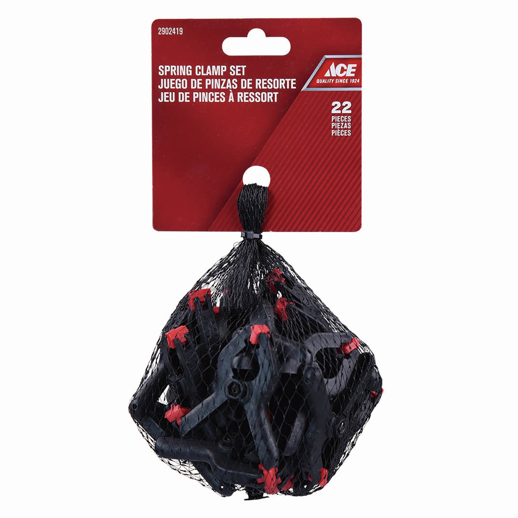 Ace Plastic Spring Clamp Set (22 Pc.)