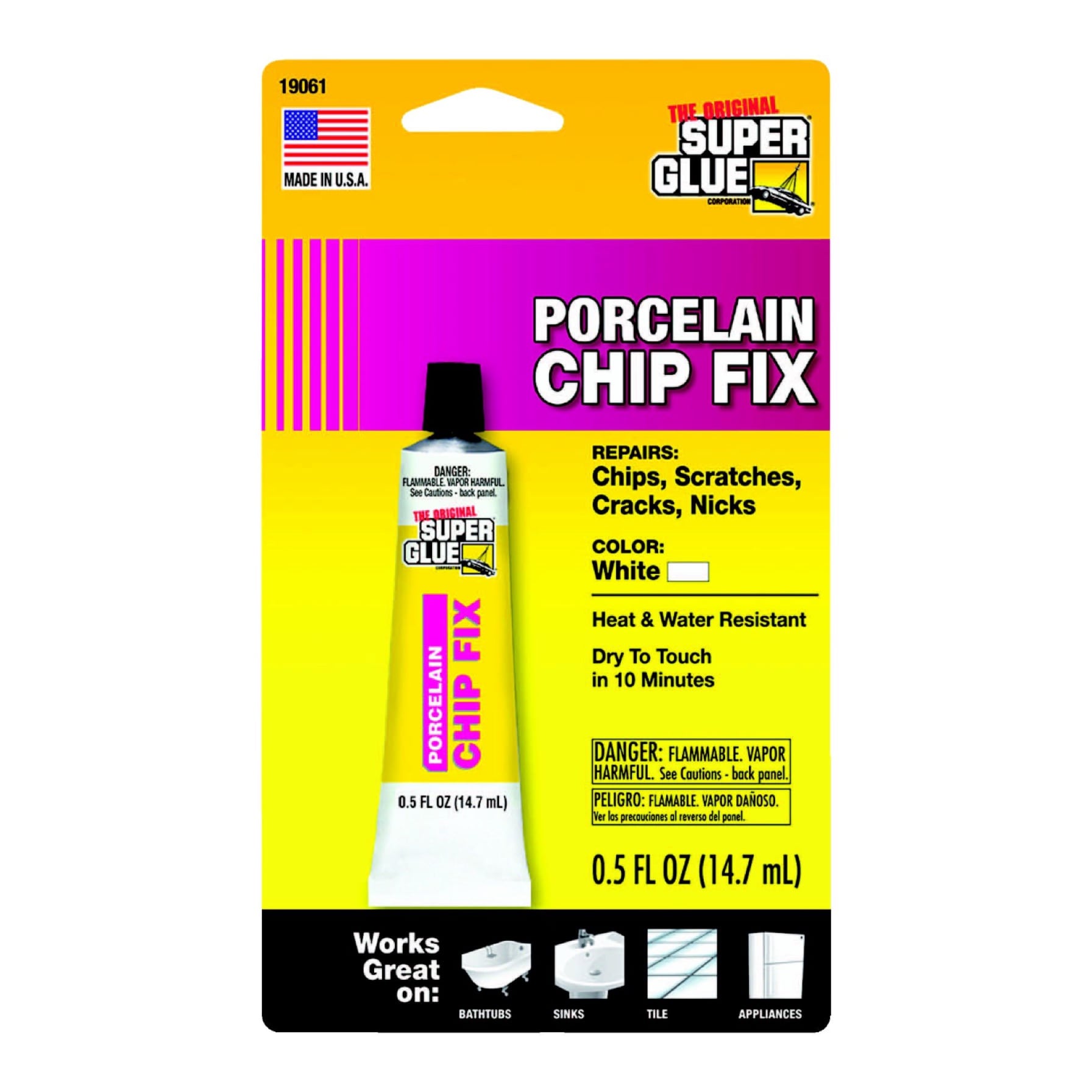 The Original Super Glue Corporation Porcelain Chip Fix (14.7 ml)