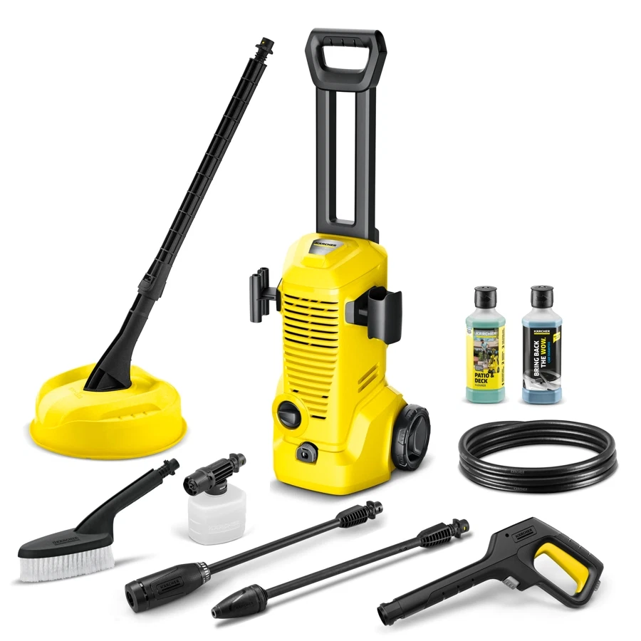 Karcher K2 Car & Home Pressure Washer (110 Bar, 1400 W)