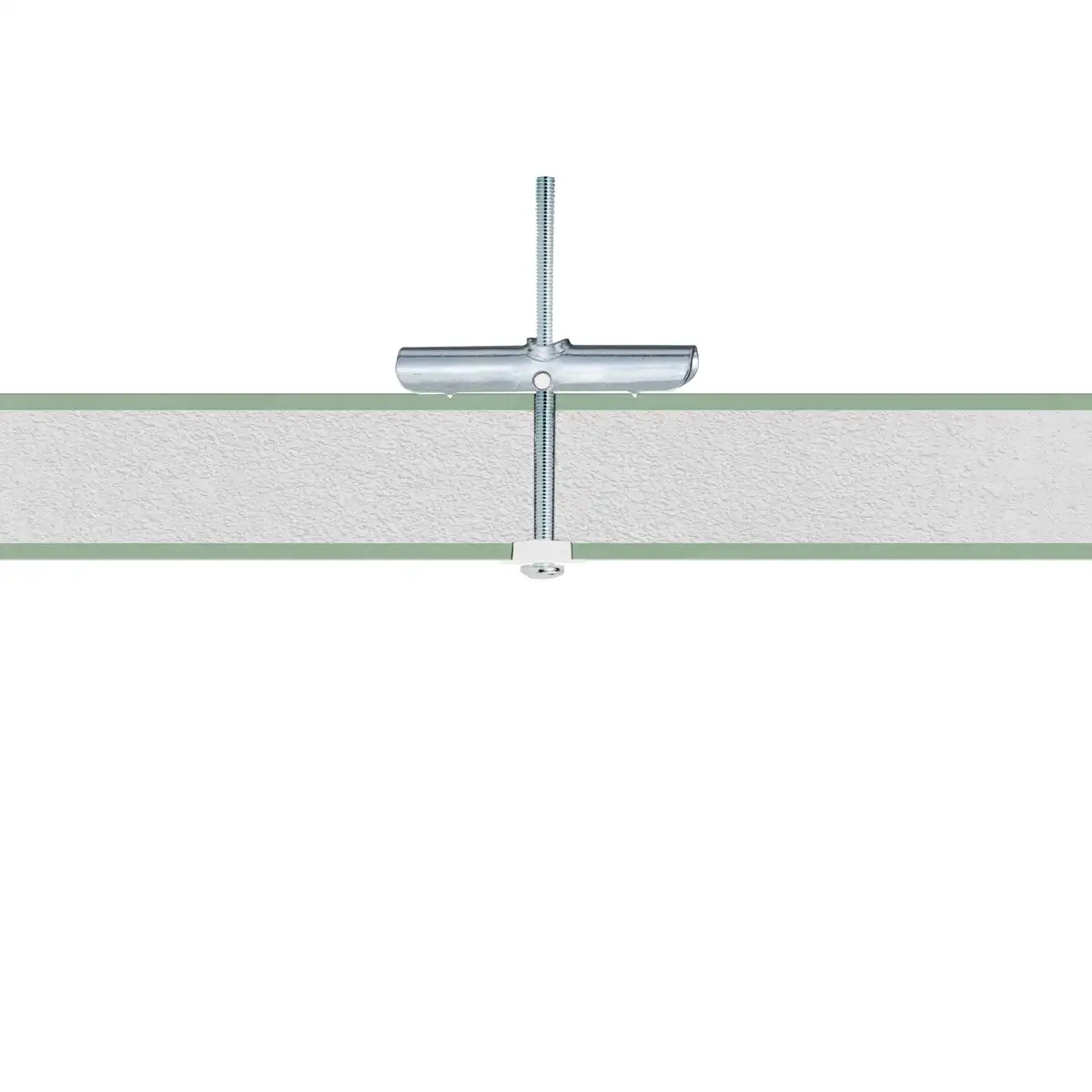 Diall Nylon & Steel Spring Toggle Pack (0.5 x 9 cm, 4 Pc.)