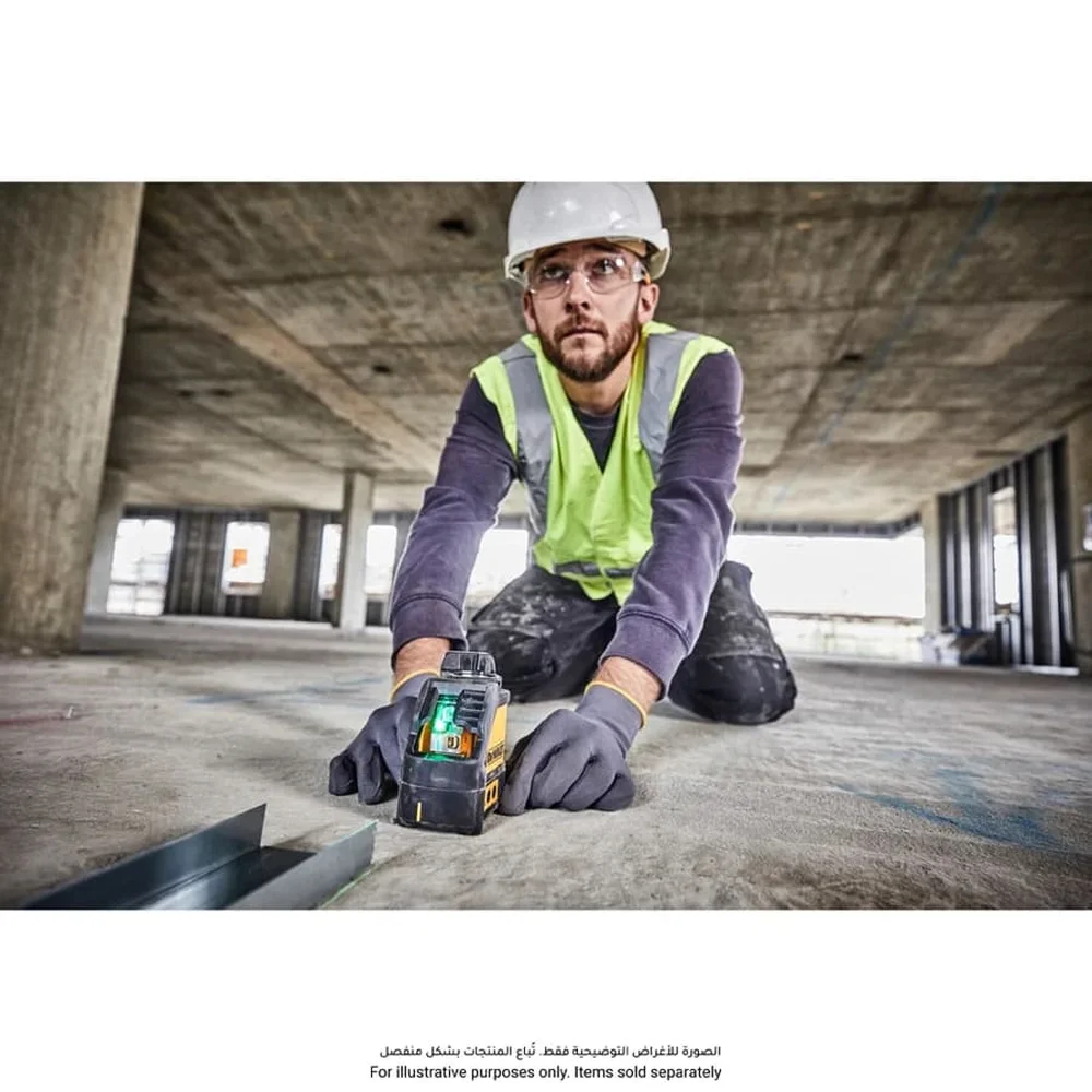 Dewalt Cross Line Green Laser Level, DW088CG-XJ (30 m)