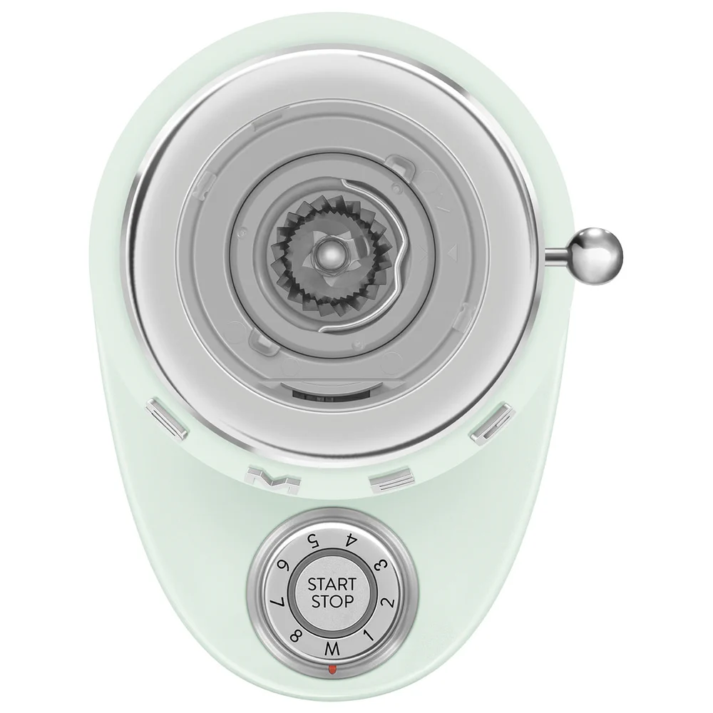 Smeg 50's Style Coffee Grinder, CGF03PGUK (240 g, 150 W)