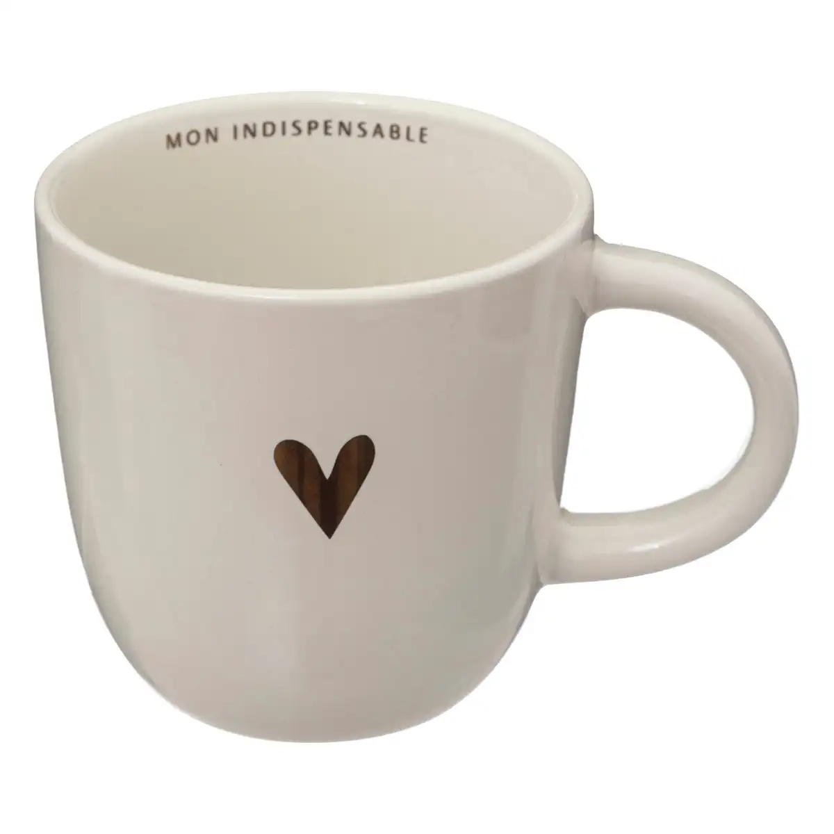 SG The Floral Collection Mug Set W/Rack (Warm White, 170 ml, 4 Pc.)