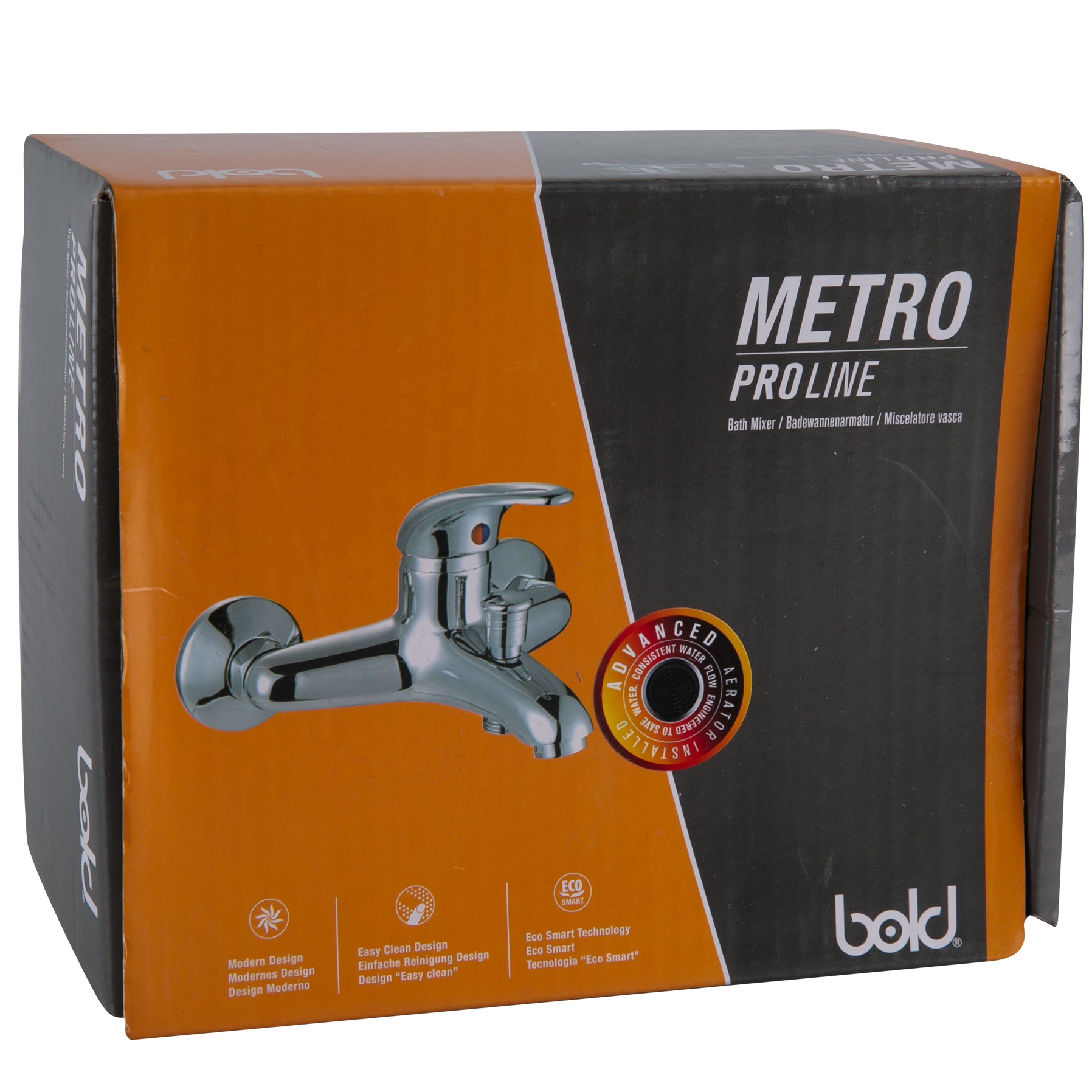 Bold Metro Bath & Shower Mixer 
