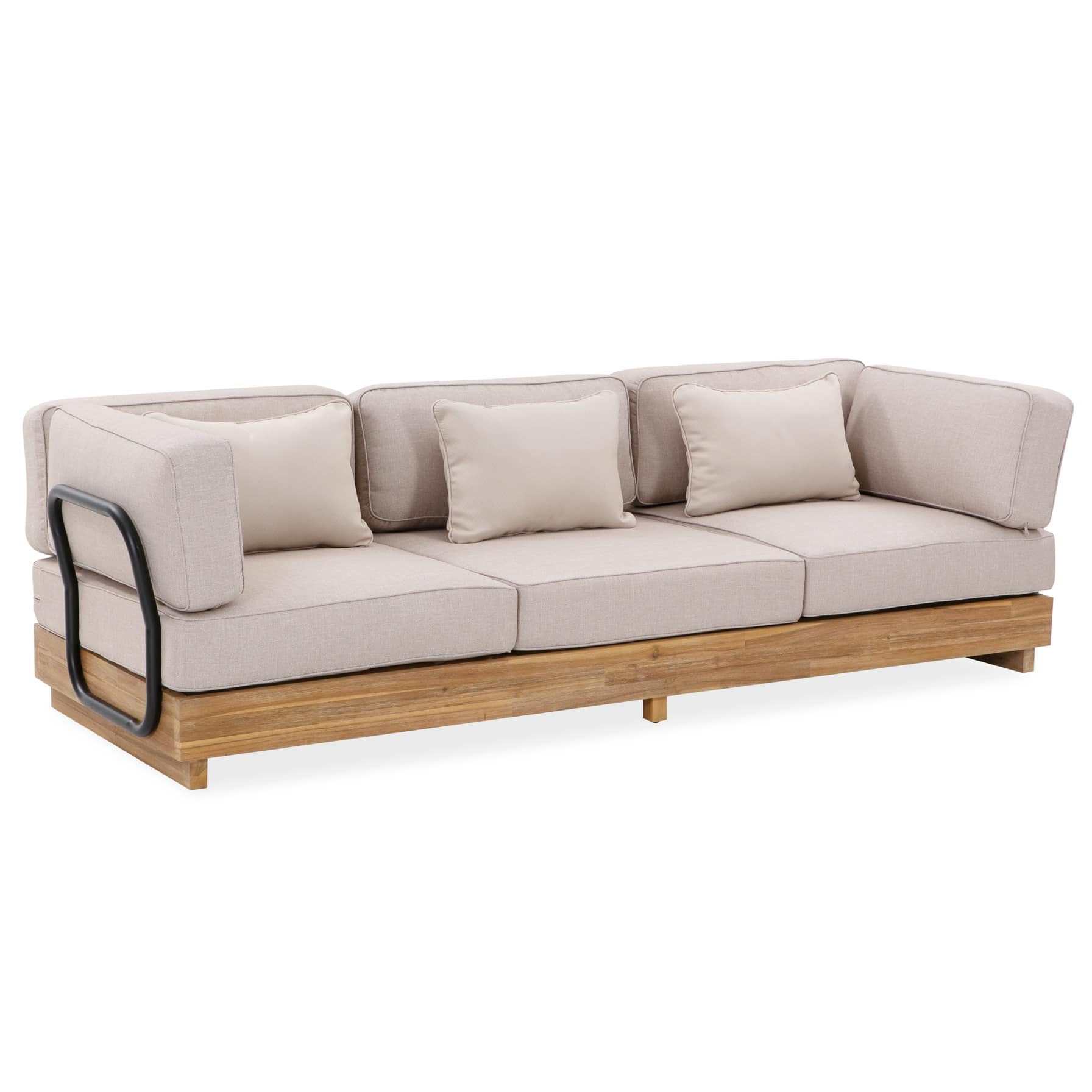 Dominica 5-Seater Acacia Sofa Set