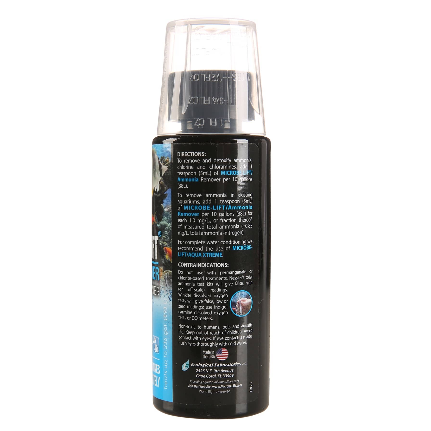 Microbe-Lift Fresh & Saltwater Ammonia Remover (118 ml)