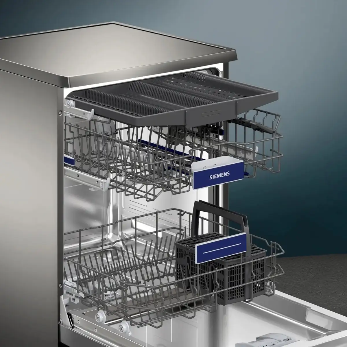 Siemens iQ500 Freestanding Dishwasher, SN25HI76MM (14 Place Settings)