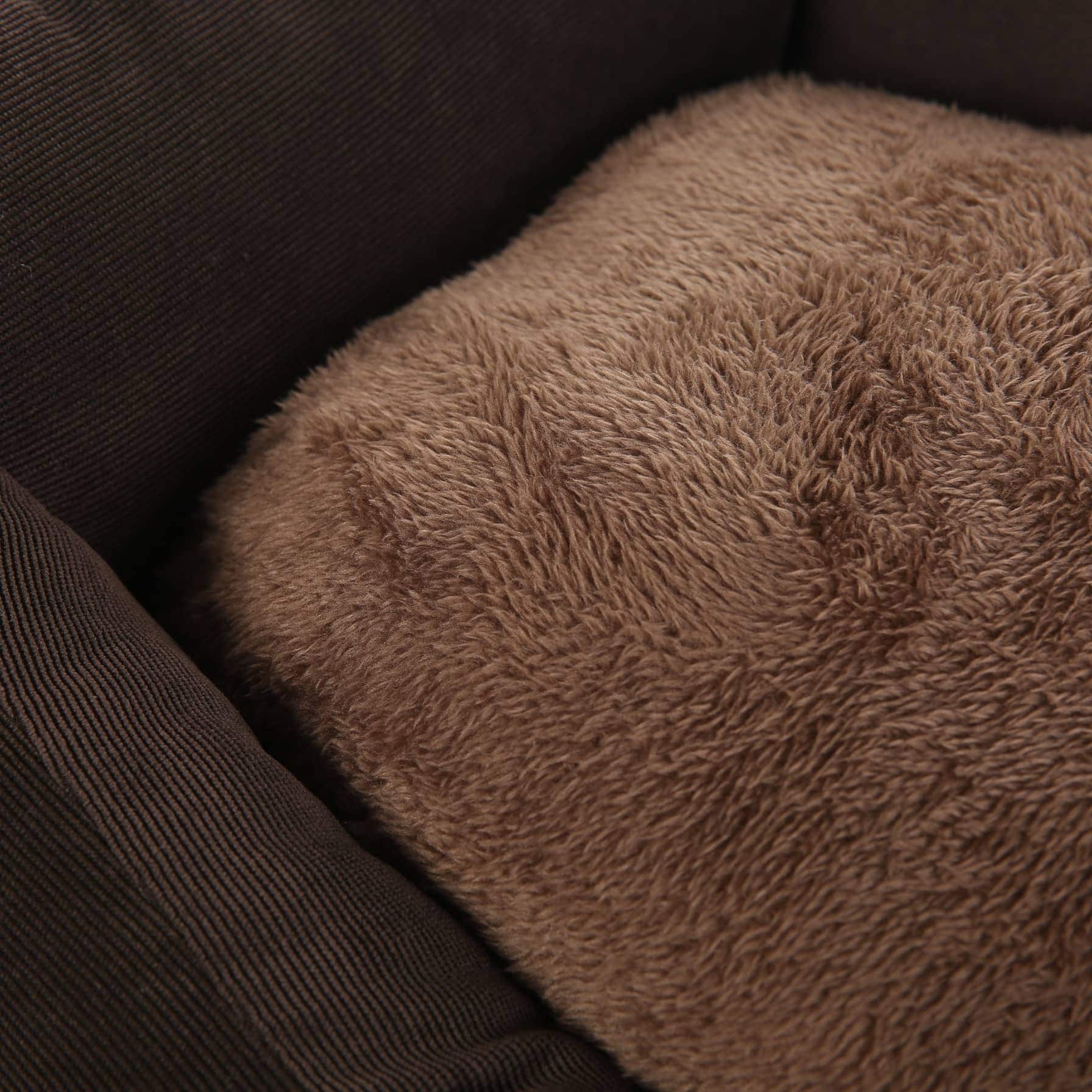 Bobby Daryl Basket Dog Bed (Brown, Small)