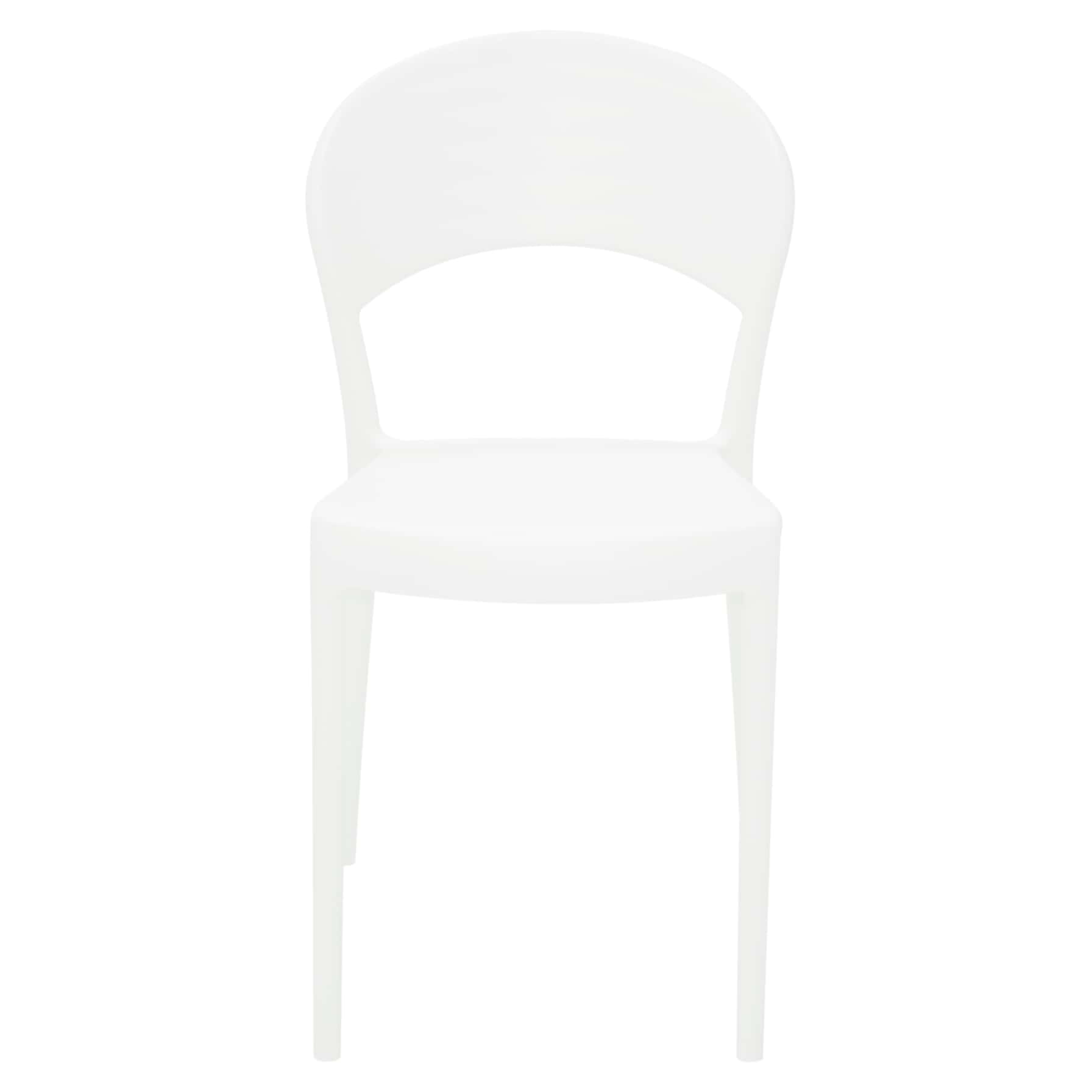 Tramontina Sissi Summa Polypropylene & Fiberglass Closed Backrest Armchair (43.5 x 80 x 52.5 cm)
