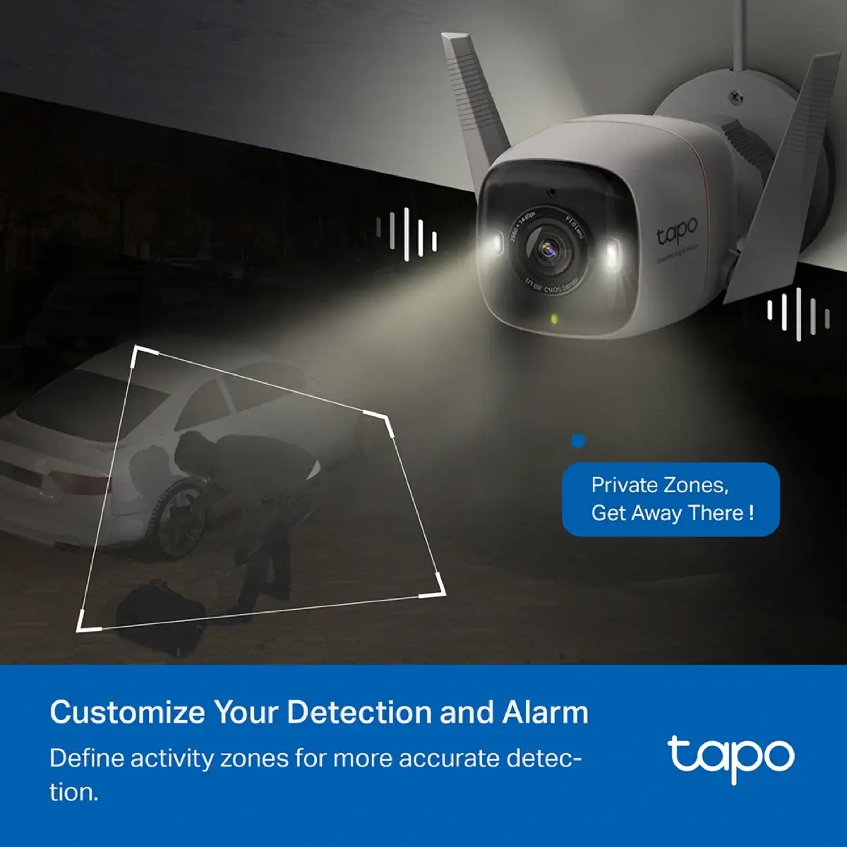Tapo Outdoor Security Wi-Fi Camera, C325WB