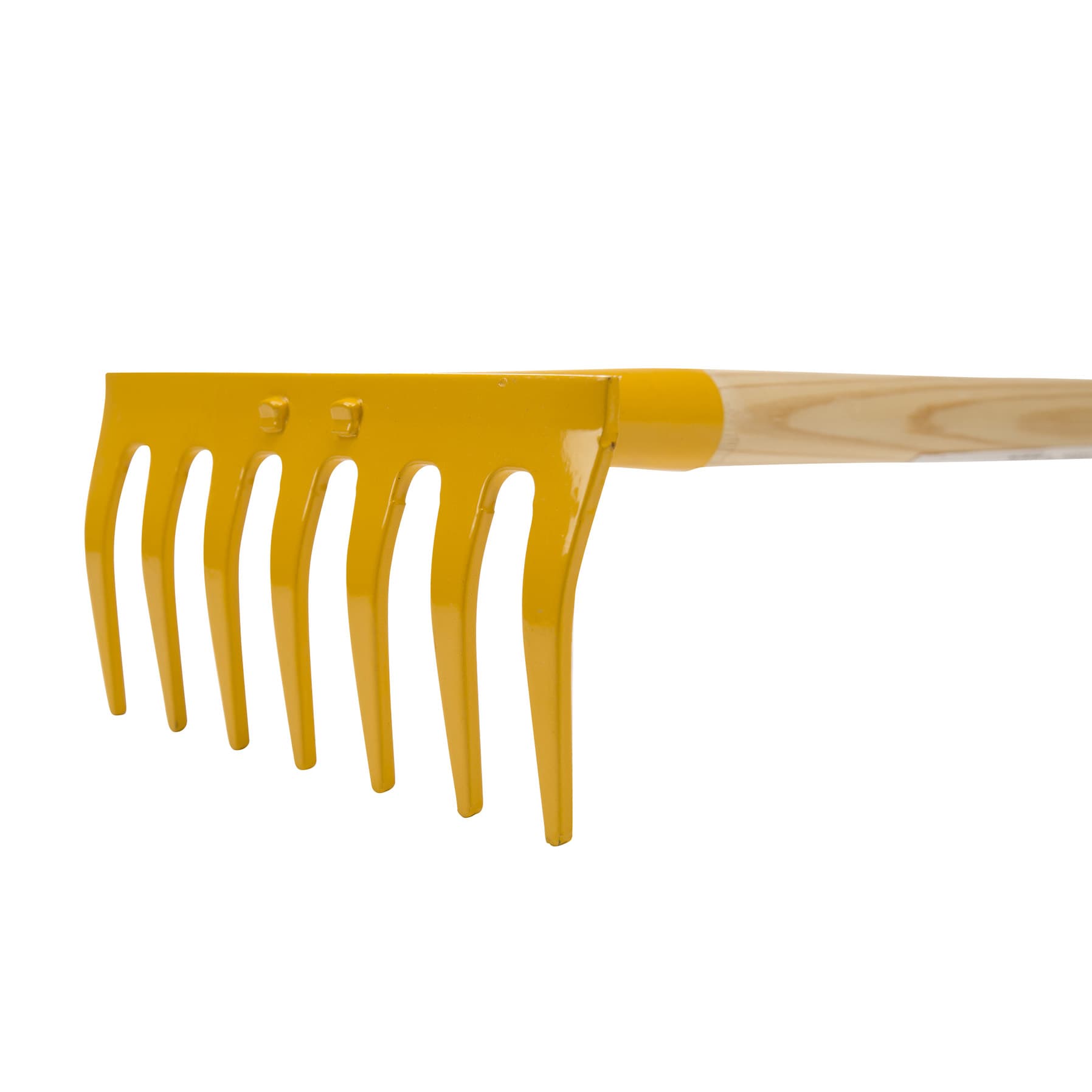 Kids Garden Rake (19 cm, Yellow)