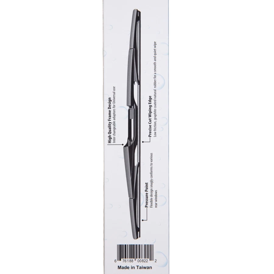 Pitstop Multi-Clip Car Rear Glass Wiper Blade (25.4 cm)