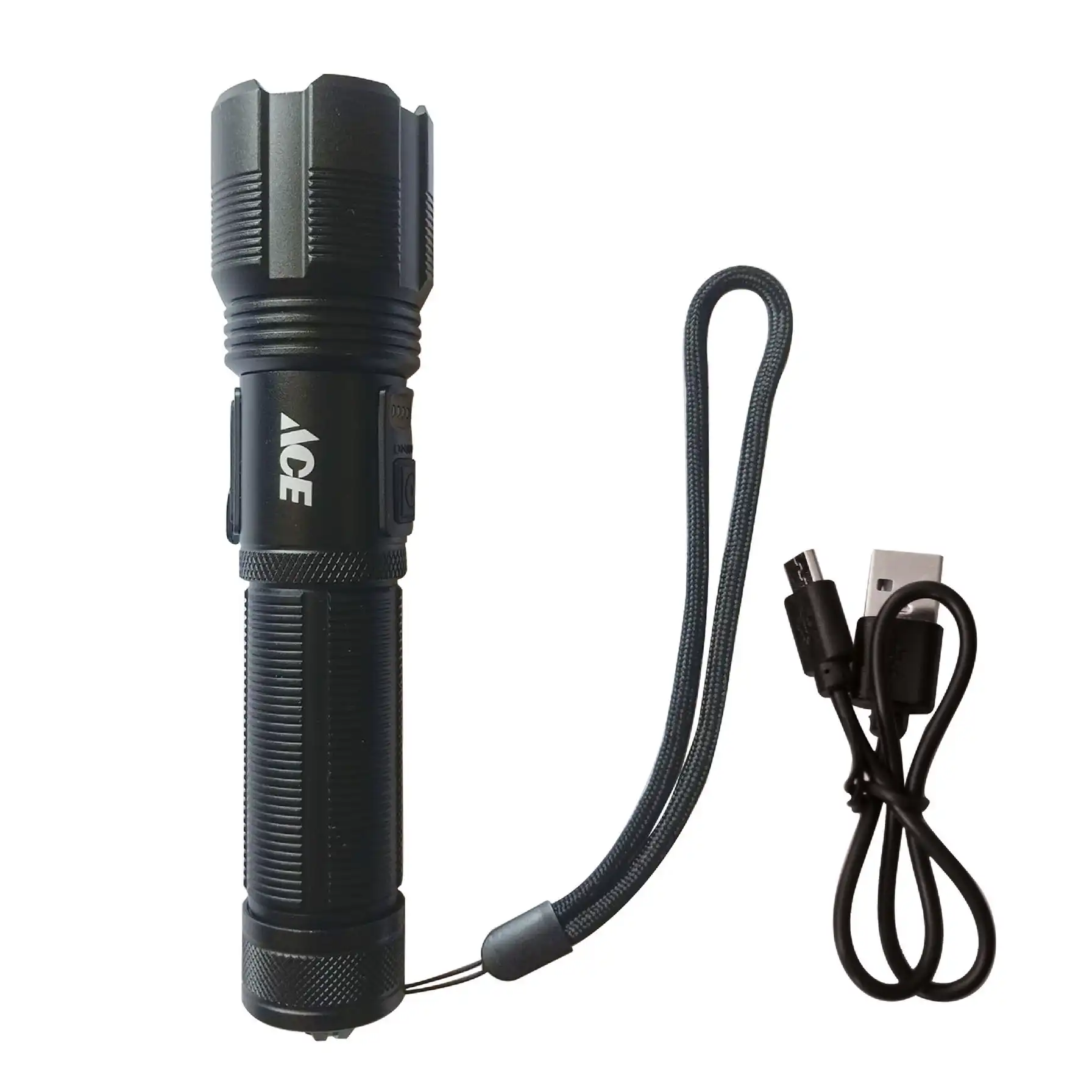 ACE Rechargeable LED Flashlight (800 lm)