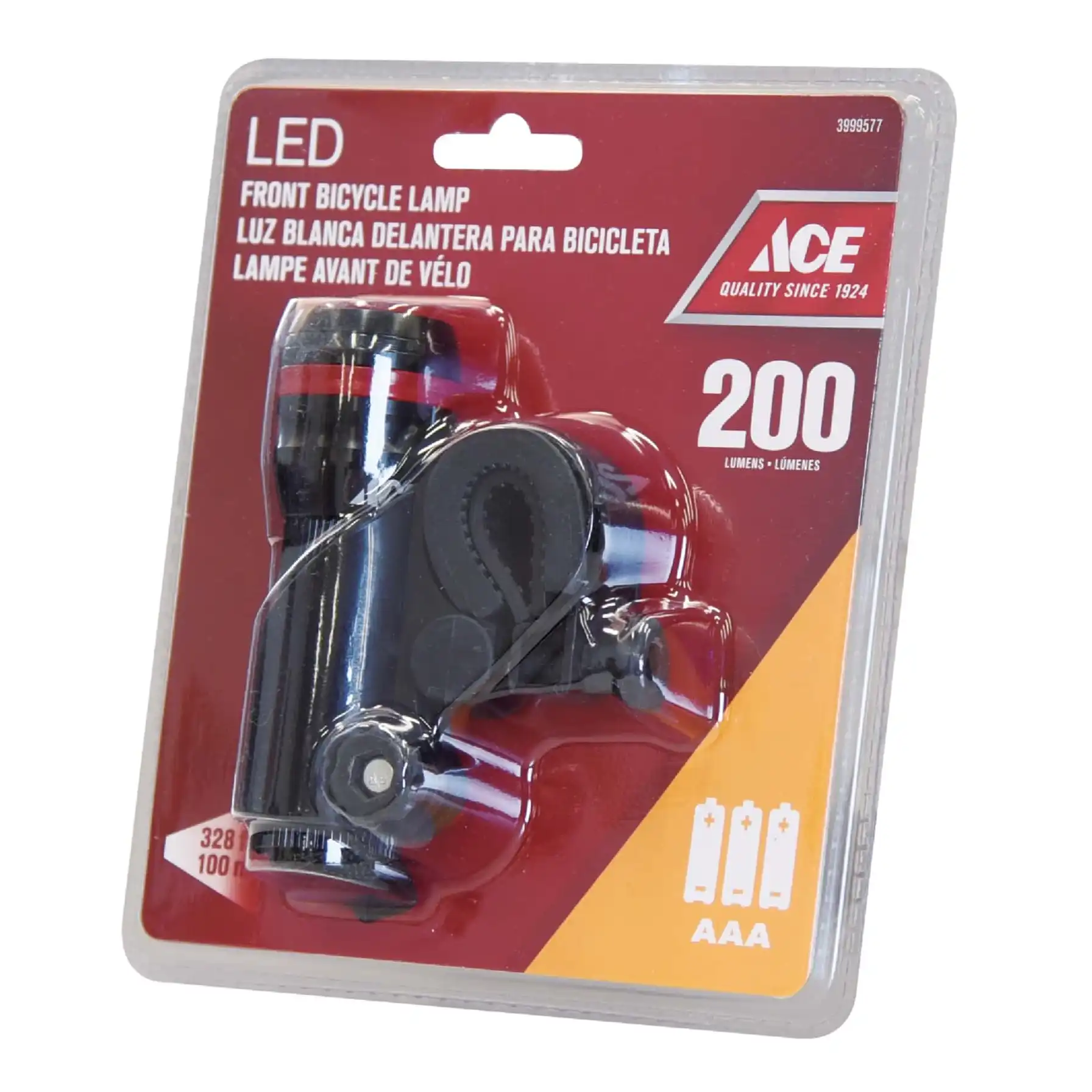 ACE LED Front Bicycle Lamp (3 W)