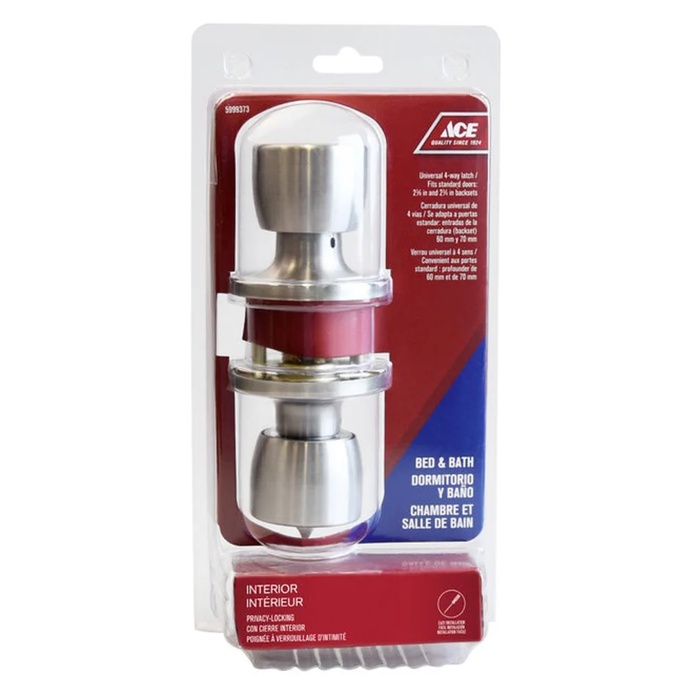 Ace Stainless Steel Privacy Tulip Knob Doorlock