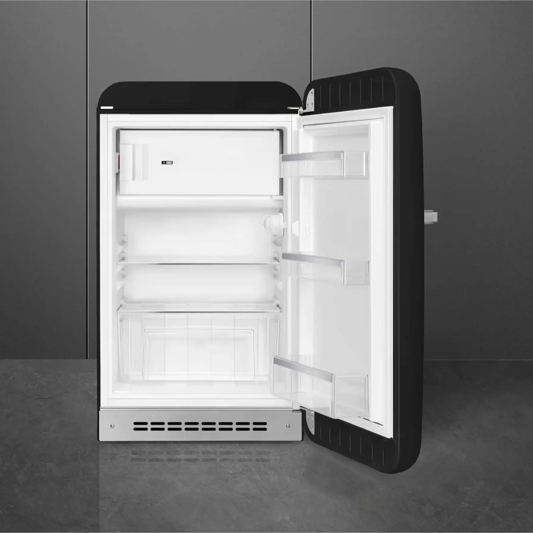 SMEG 50s Retro Style Freestanding Single-Door Refrigerator, FAB10RBL5 (118 L)