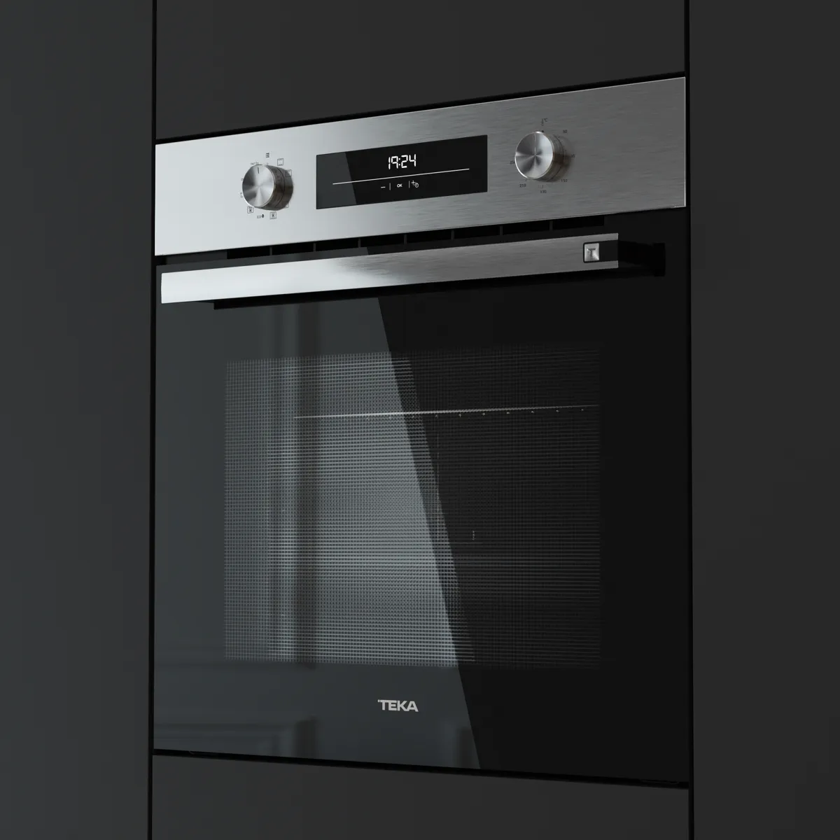 Teka Multifunction Electric Oven W/8 Cooking Functions & HydroClean System, NEO HSB 6350 SS (71 L)