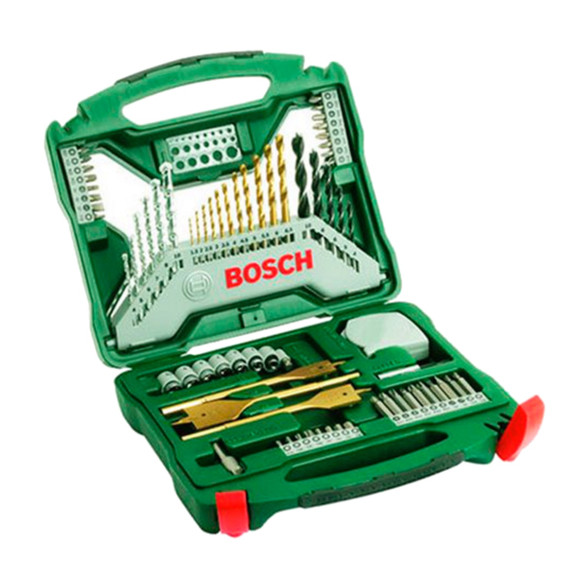طقم لقم مفك براغي ولقم مثاقب بوش (طقم من 70 قطعة)