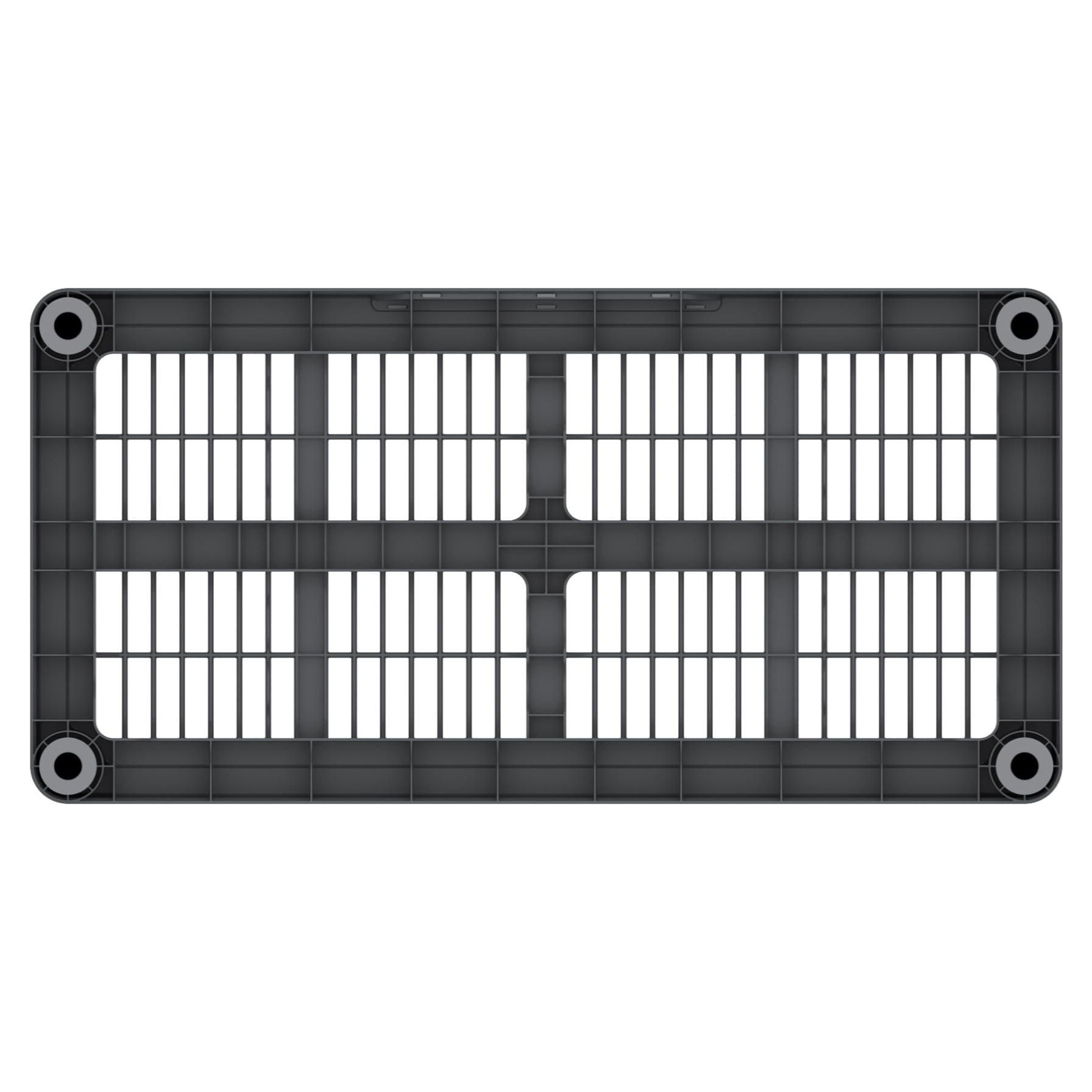 Cosmoplast Plastic 4-Tier Shelving Rack (90 x 45 x 141.5 cm)