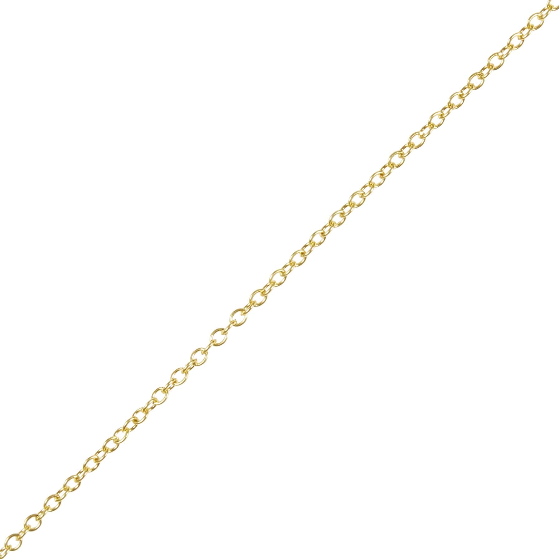 Diall Brass Signalling Chain (1.3 mm x 2.5 m)
