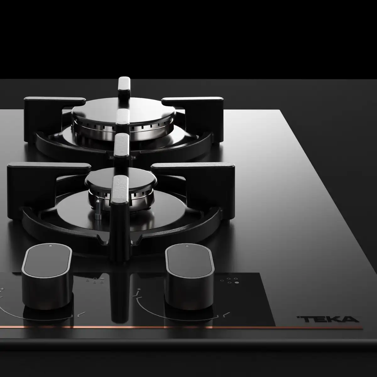 Teka Built-In Infinity G1 Special Edition 5 Zone Gas Hob, GBC 95-G1 GBC BM (9.8 x 90 x 51 cm)