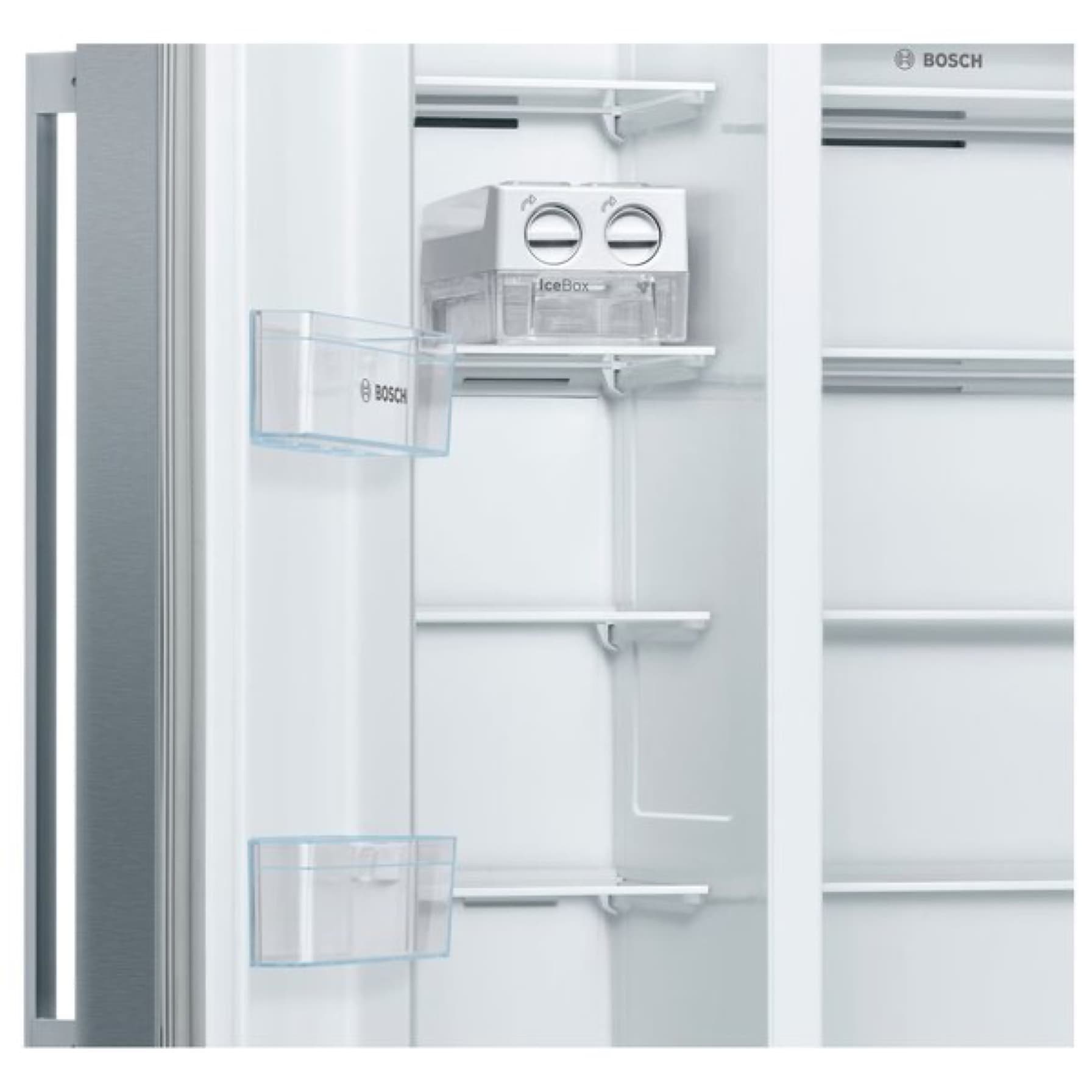 Bosch Serie 4 Freestanding Side-By-Side Refrigerator, KAN93VL30M (616 L)