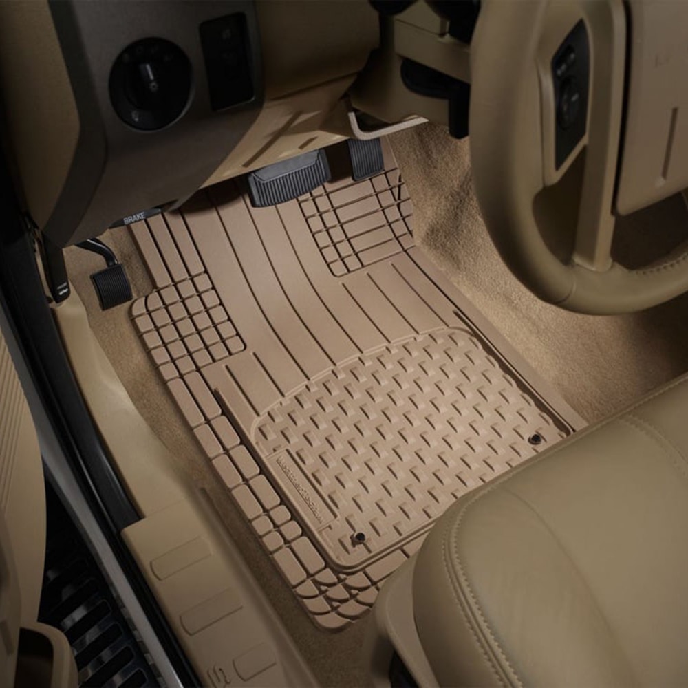 WeatherTech Universal Car Mats (Pack of 4, Tan)