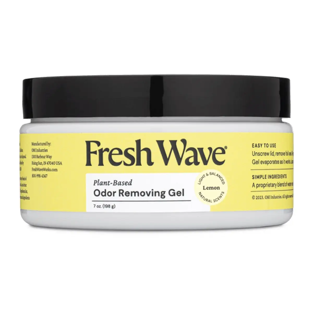 Fresh Wave Plant-Based Odor Removing Gel, 700 (Assorted colors/scents, 198 g)