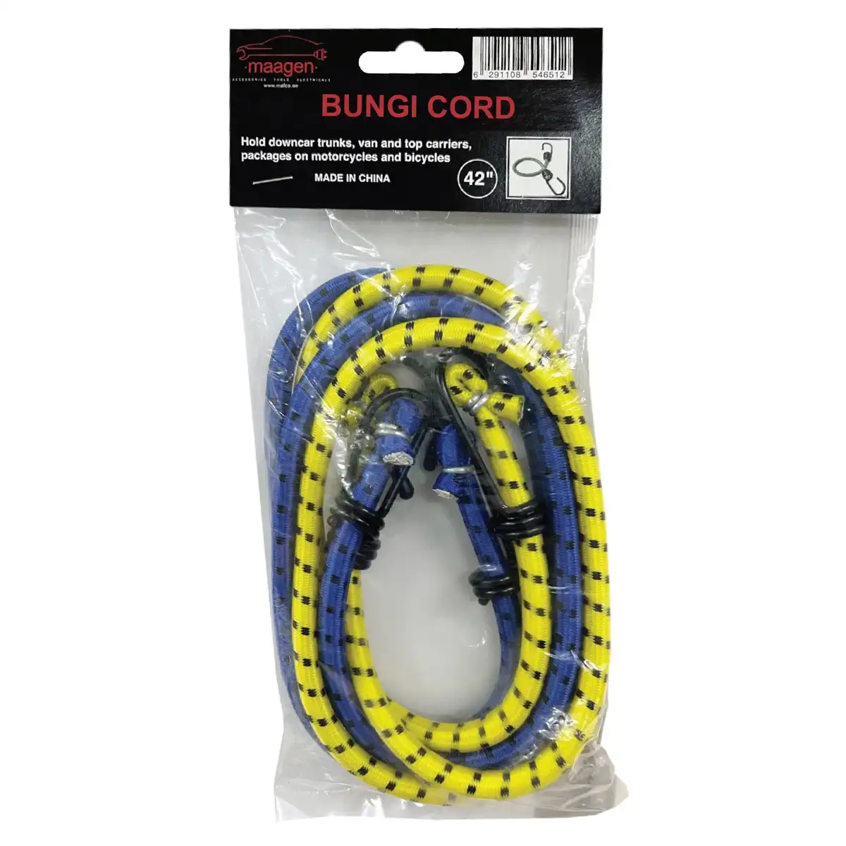 Maagen Bungi Cord Pack (106 m, 4 Pc.)
