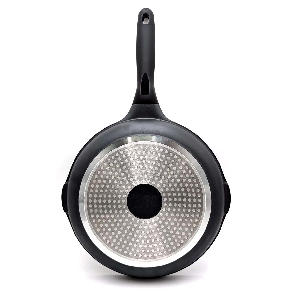 Prestige Essential Cast Aluminum Fry Pan (Black, 28 cm)