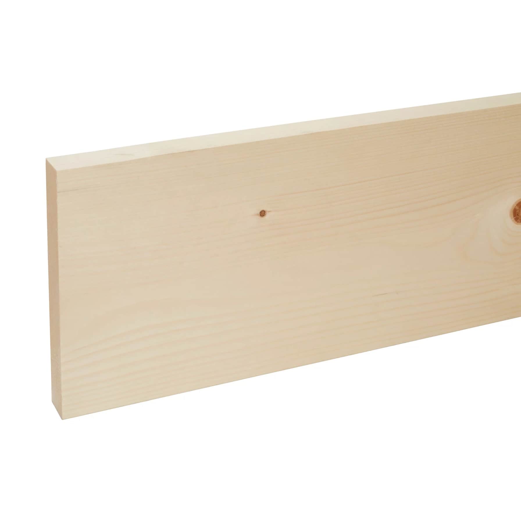 Planed Square Edged Whitewood Timber (27 x 194 x 2400 mm)