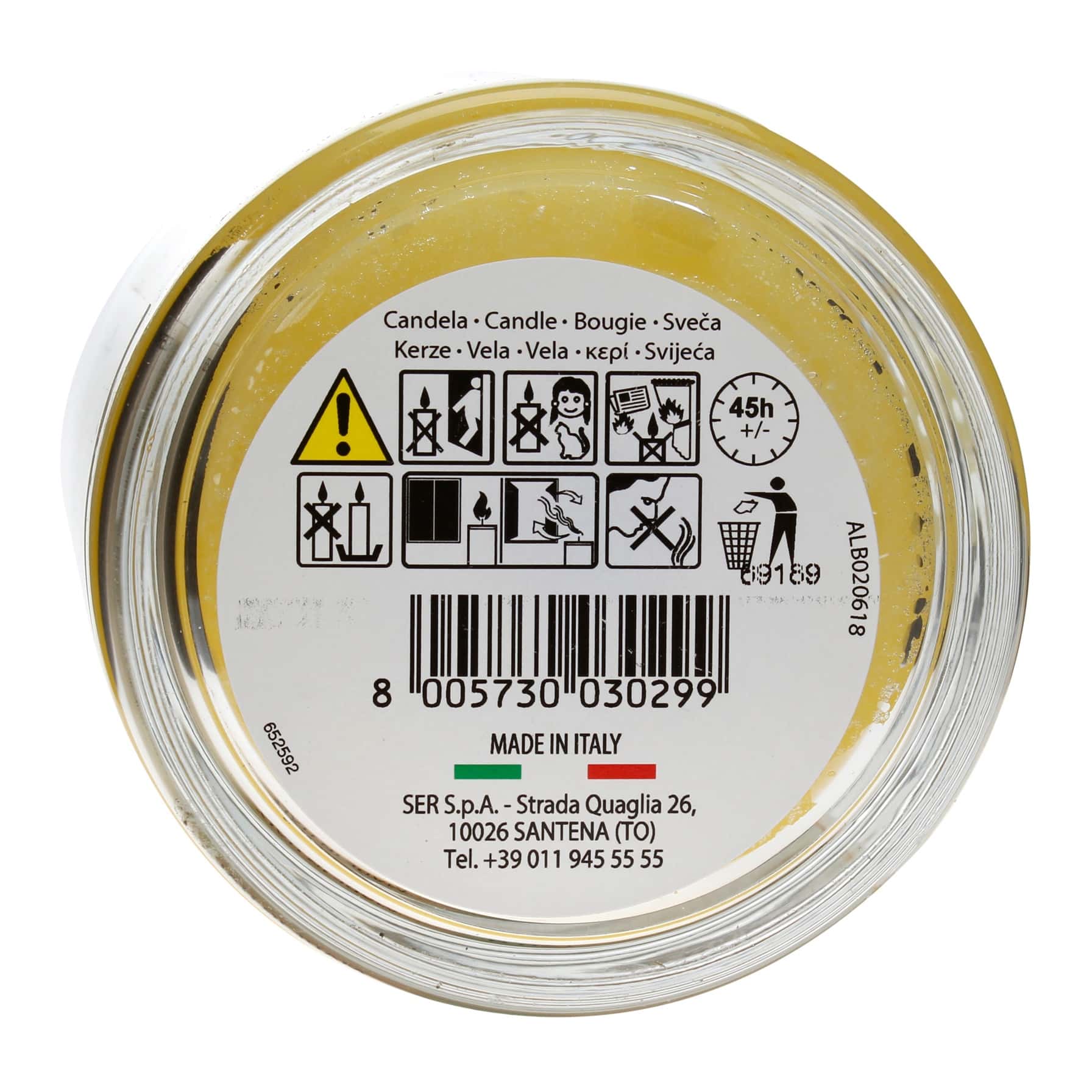 Price's Scented Glass Jar Candle (200 g, Vanilla Macaroons)