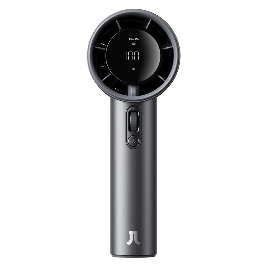 Jisulife Rechargeable Handheld Fan, Pro1S (Grey)