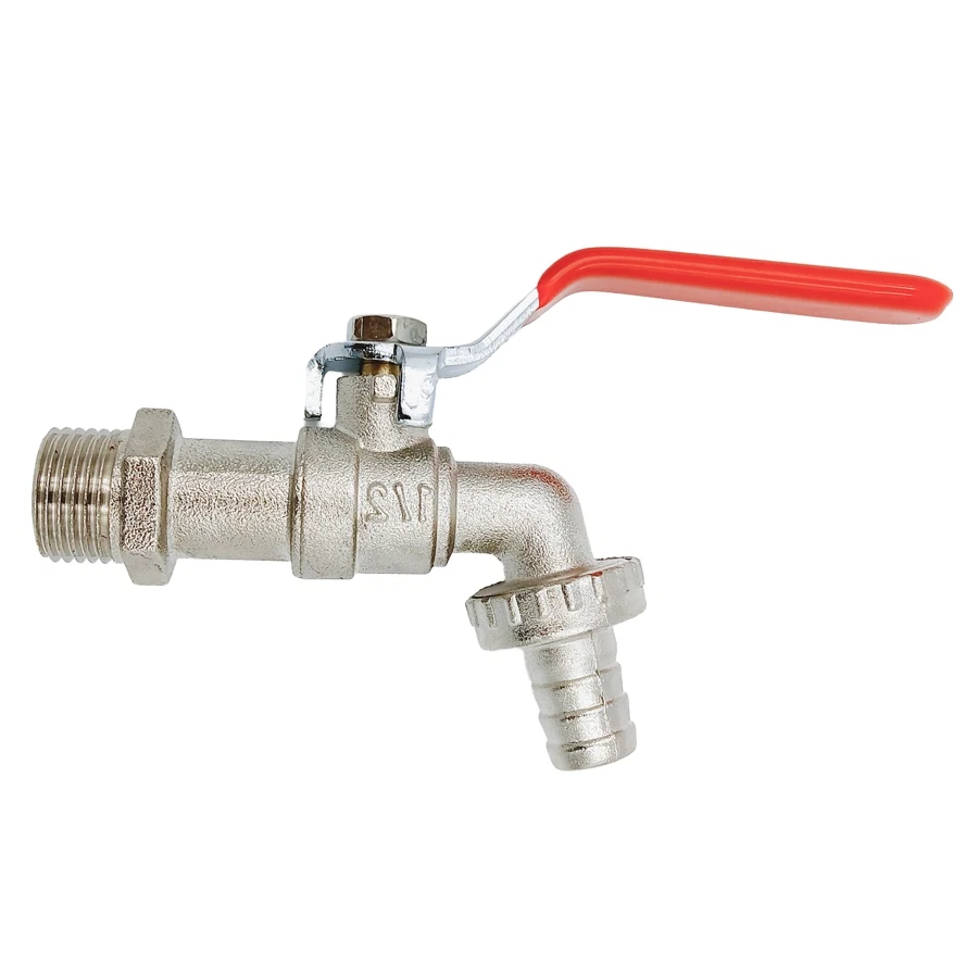 Bold Chrome Brass Garden Ball Valve Bib Tap