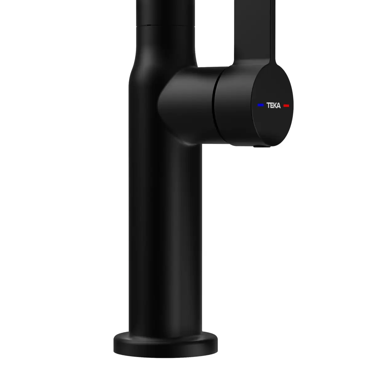 Teka Kitchen Faucet W/Oval Body (Black)
