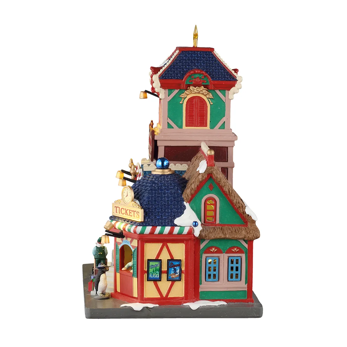 Lemax Wonderland Rail Battery-Operated (Multicolor, L 22 x W 15 x H 24.5 cm)